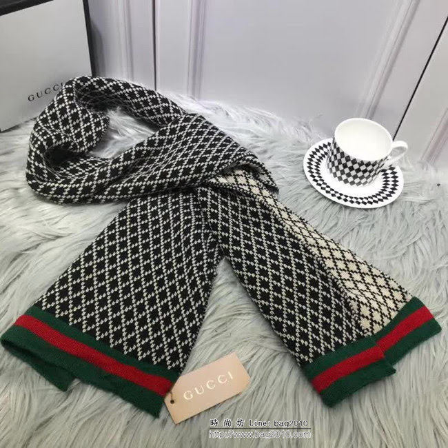 GUCCI古馳 官網同步 高端新款套裝系列 休閒百搭圍巾加帽子 男女同款 LLWJ7380